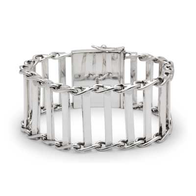 Wholesale Silver Bracelet - SB016-30-20B