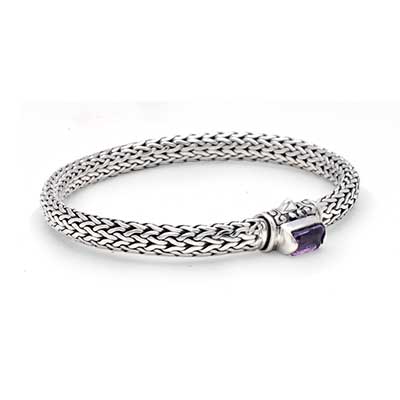 Wholesale Silver Bracelet - SB182A-35-Am
