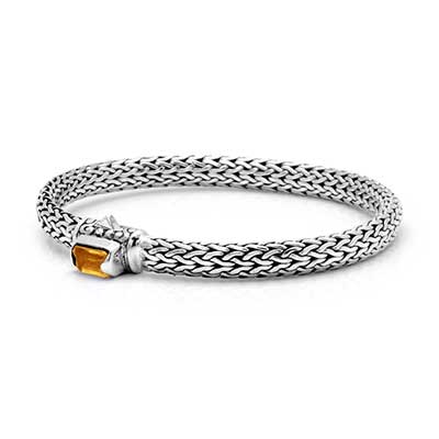 Wholesale Silver Bracelet - SB182A-35-Ct