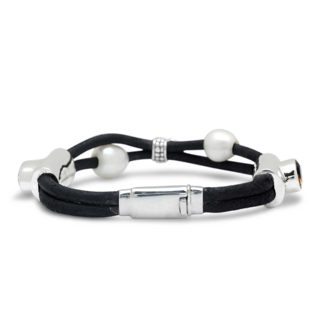 Wholesale Silver Bracelet - SB364-10BtCt