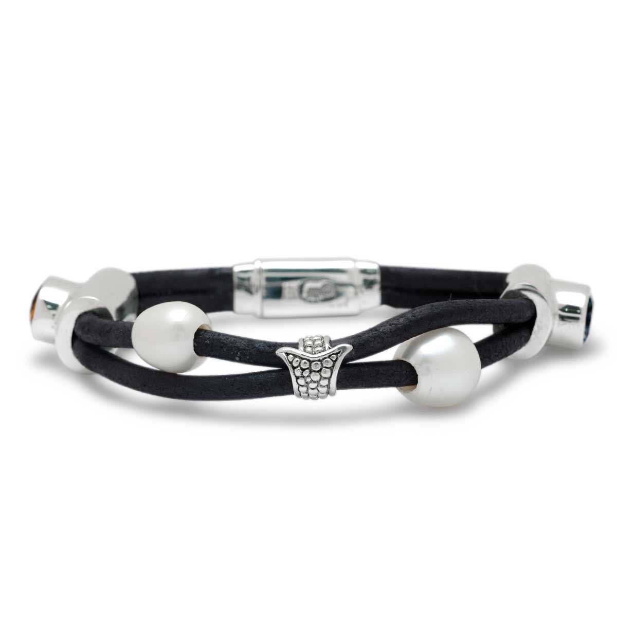 Wholesale Silver Bracelet - SB364-10BtCt