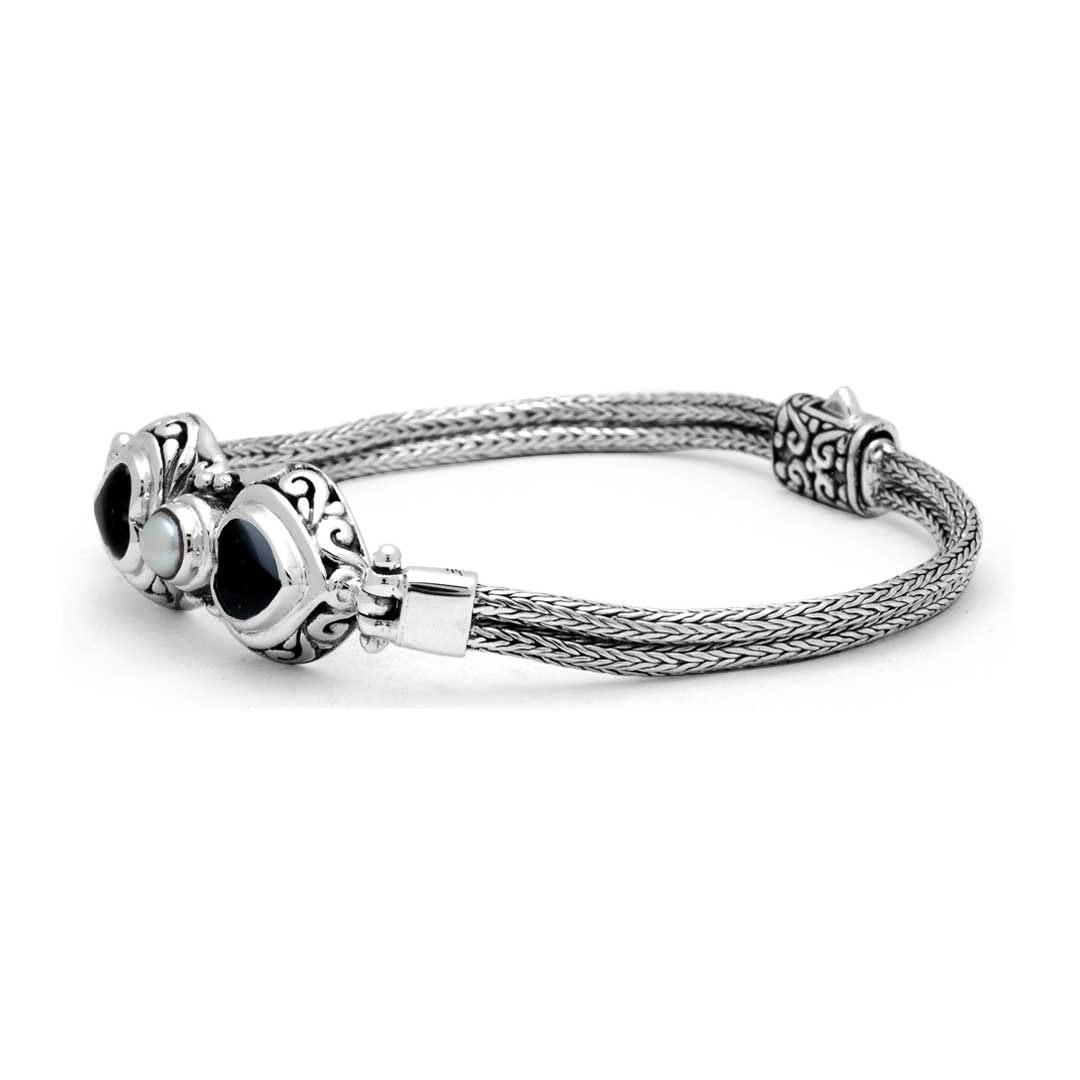 Wholesale Silver Bracelet - SB538OxPl