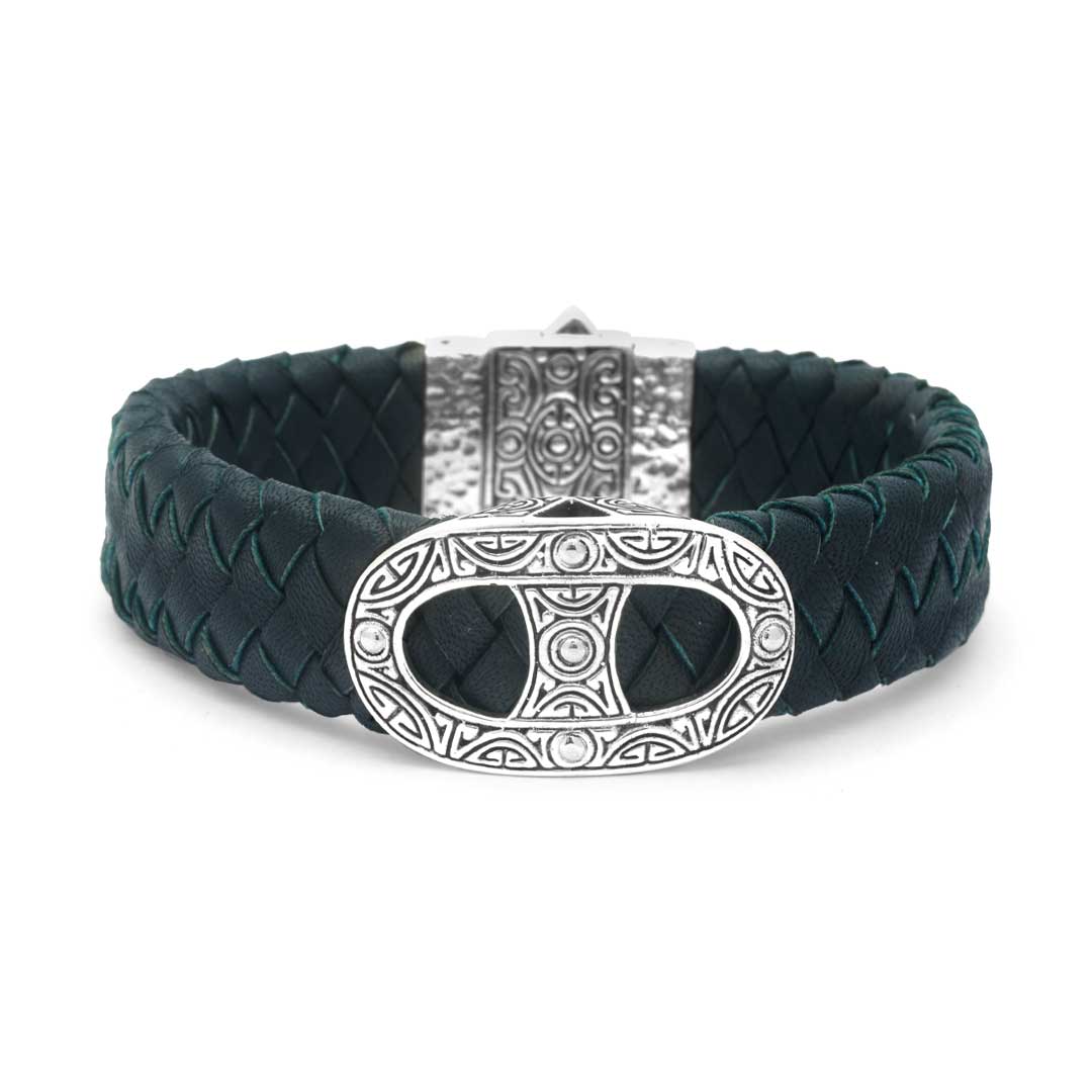 Wholesale Silver Bracelet - SB801-3Blue