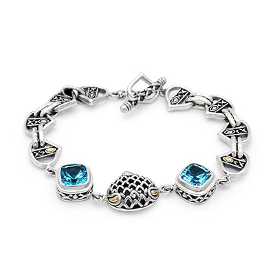 Wholesale Silver Bracelet - SBG084-6Bq