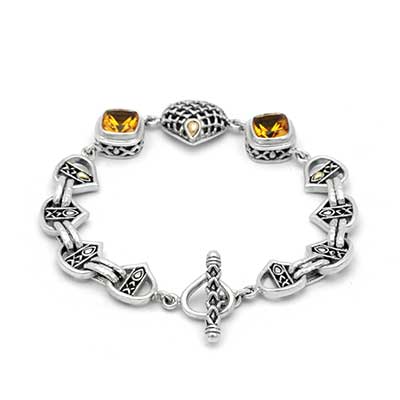 Wholesale Silver Bracelet - SBG084-6Cq
