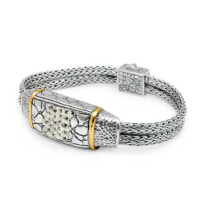 Wholesale Silver Bracelet - SBG154Wt