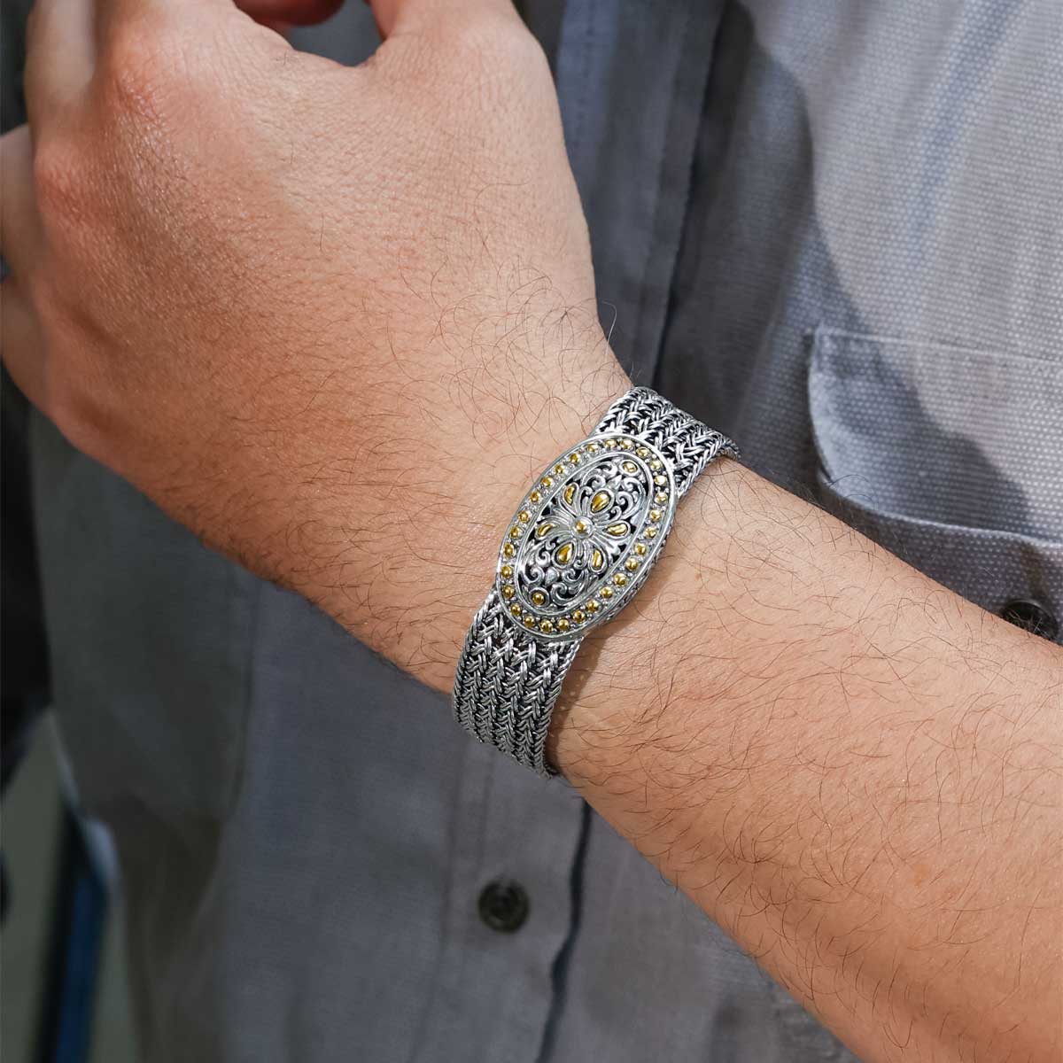 Wholesale Silver Bracelet - SBG179
