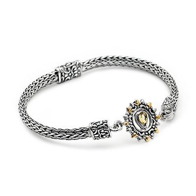 Wholesale Silver Bracelet - SBG324-4Ct