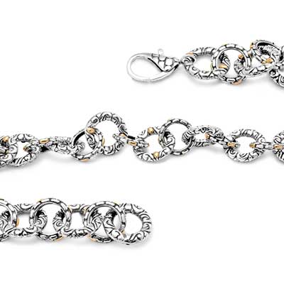 Wholesale Silver Bracelet - SBG415-2