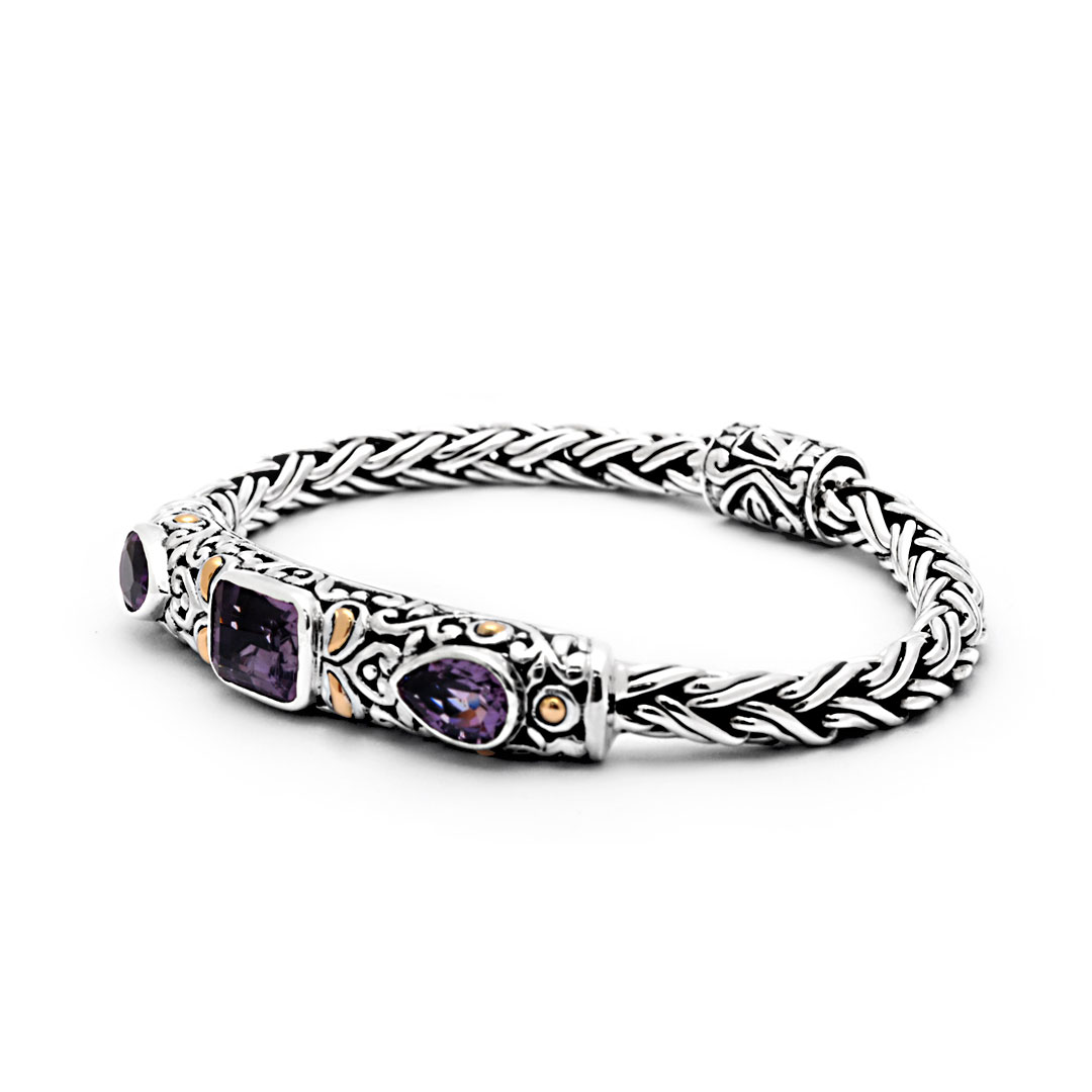 Wholesale Silver Bracelet - SBG512-13Am