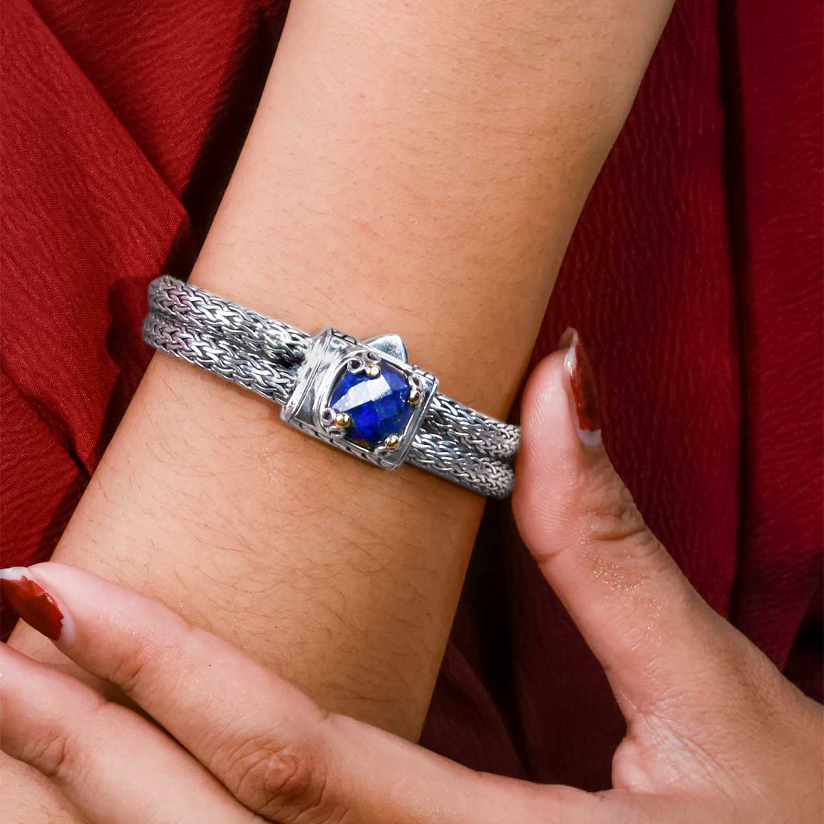 Wholesale Silver Bracelet - SBG615-4Lp