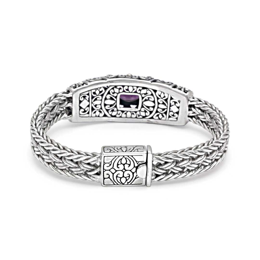 Wholesale Silver Bracelet - SBG657-2Amq