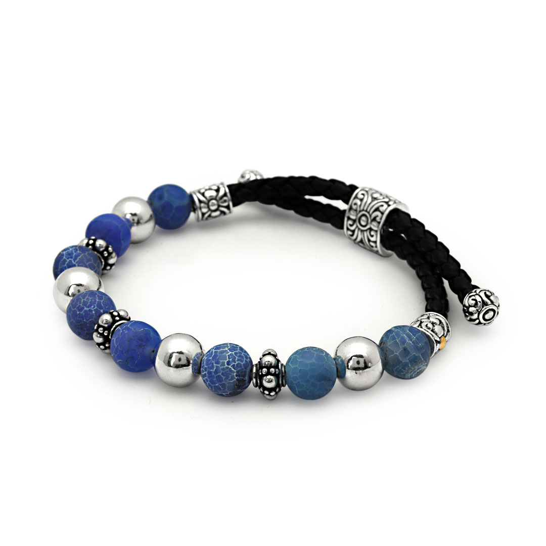 Wholesale Silver Bracelet - SBG815-4Bfa