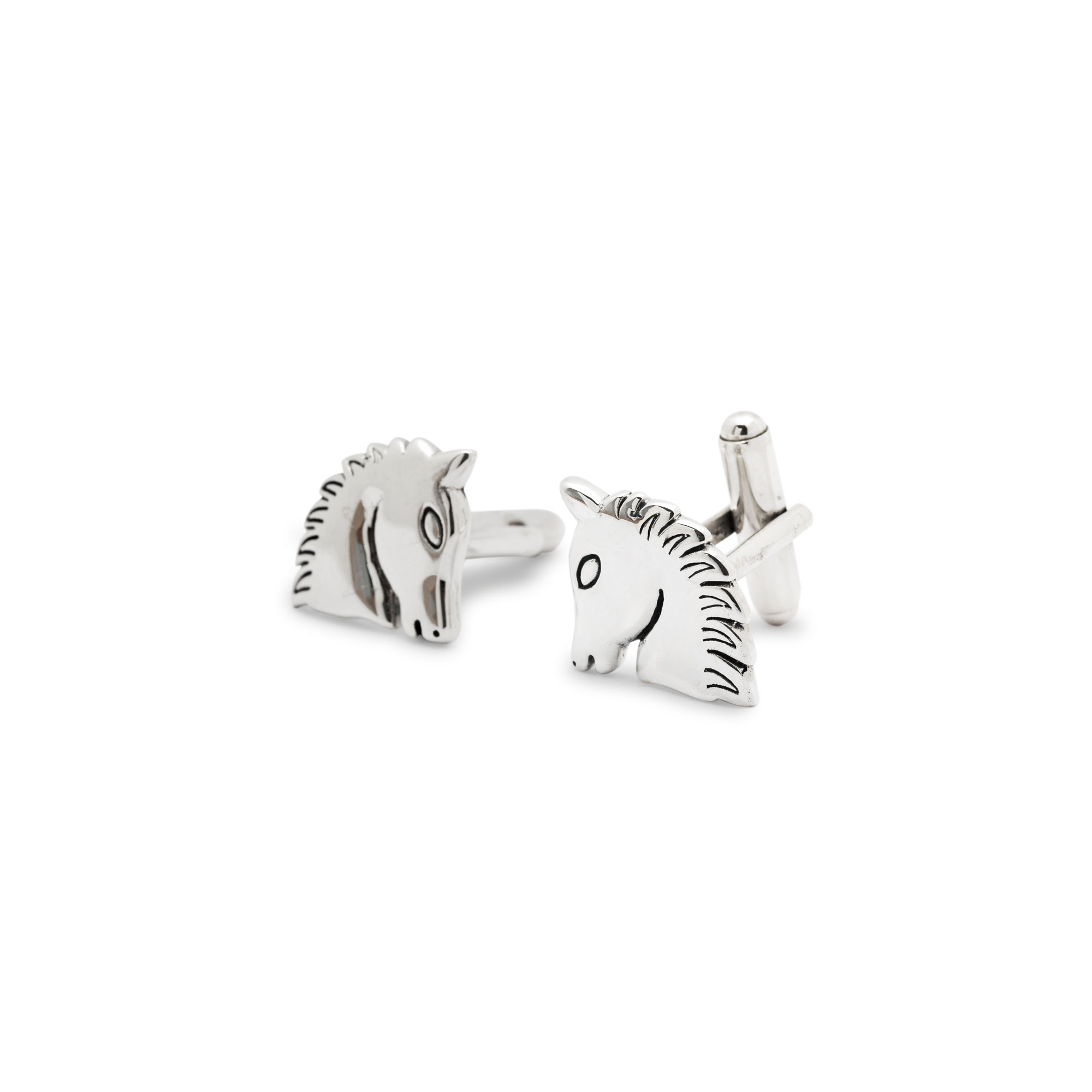 Wholesale Silver Cufflink - CUFF820-9