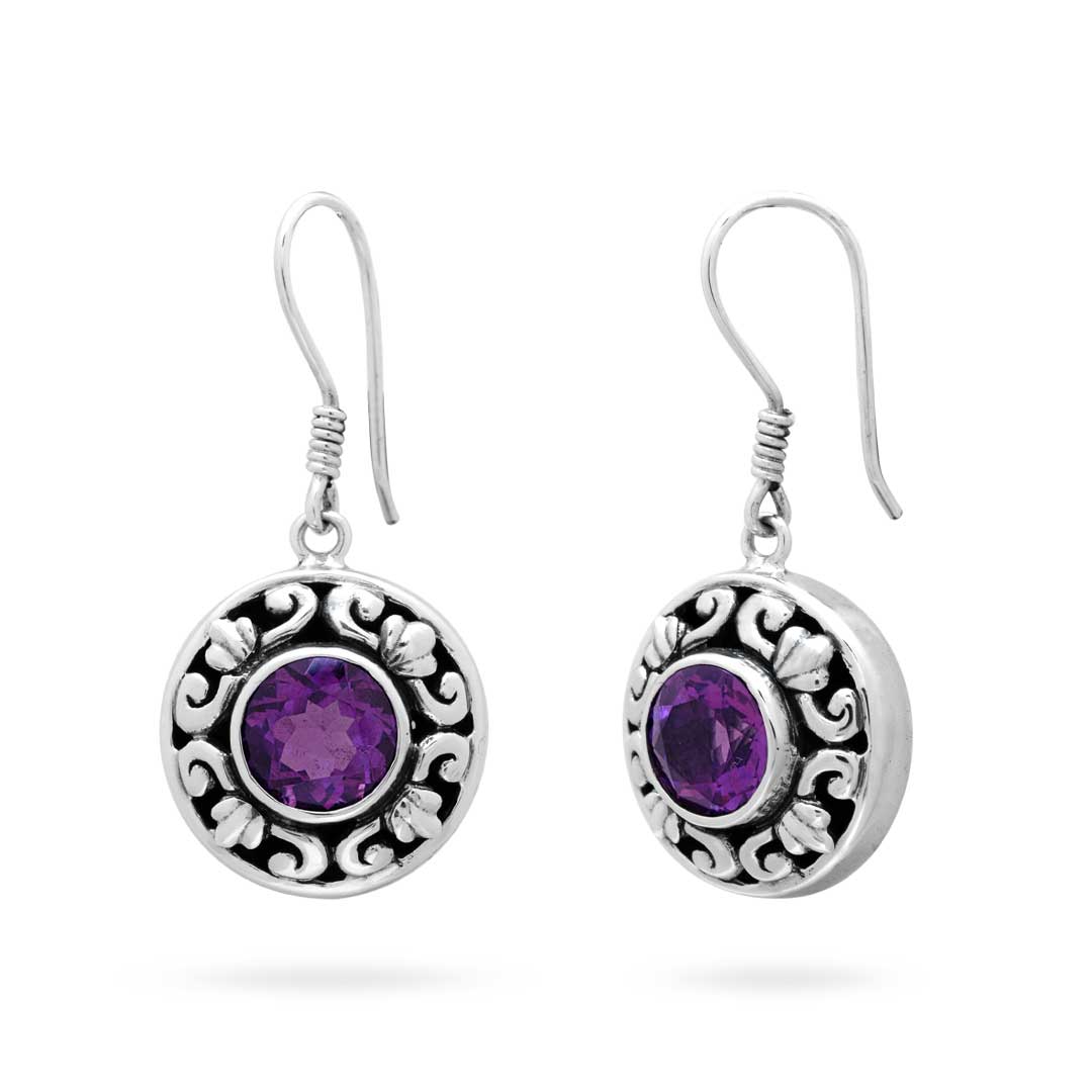 Wholesale Silver Earring - SE128-5Am