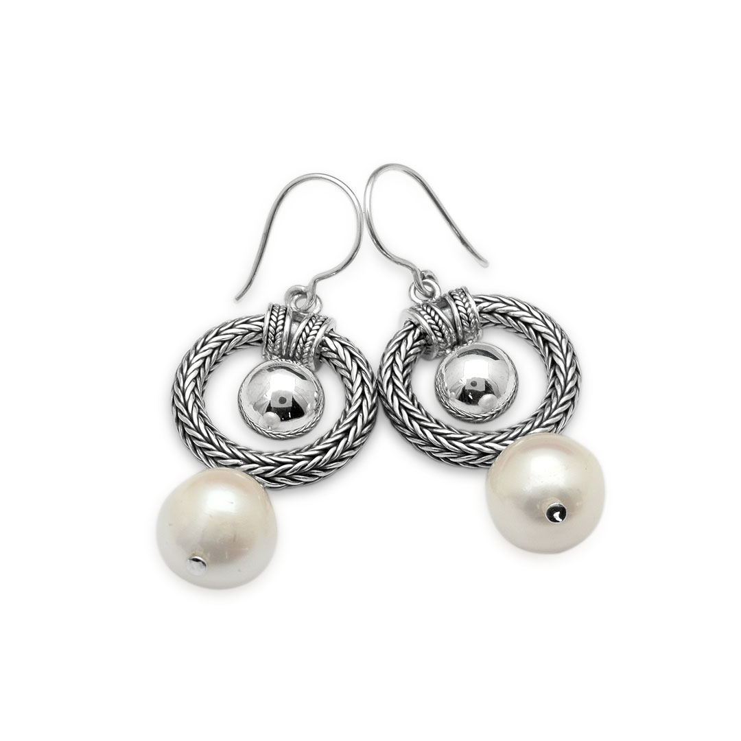 Wholesale Silver Earring - SE263-4Pl
