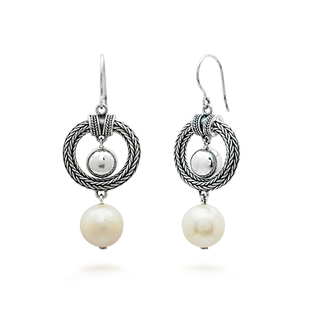 Wholesale Silver Earring - SE263-4Pl