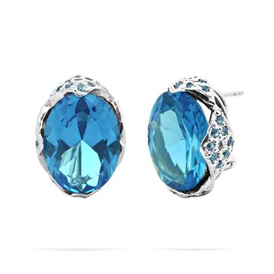 Wholesale Silver Earring - SE827Bq