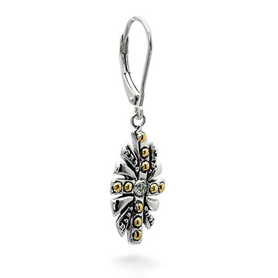 Wholesale Silver Earring - SEG324-3Cz