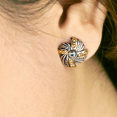 Wholesale Silver Earring - SEG324-5Bt