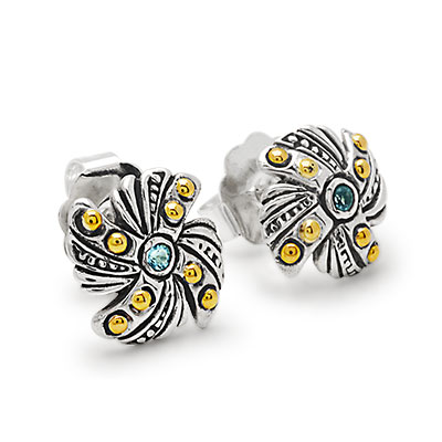 Wholesale Silver Earring - SEG324-5Bt