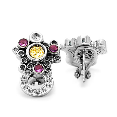 Wholesale Silver Earring - SEG338-3Am