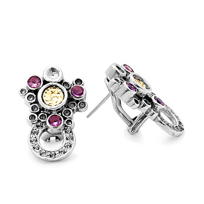 Wholesale Silver Earring - SEG338-3Am