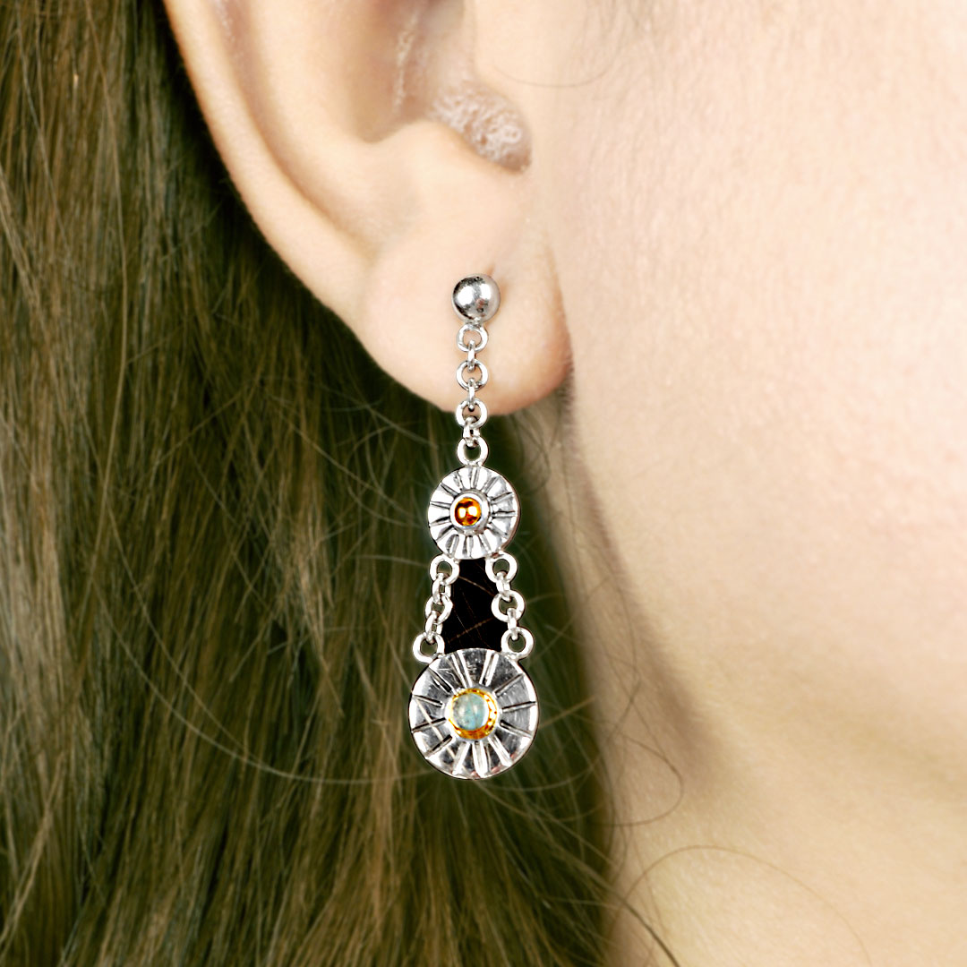 Wholesale Silver Earring - SEG387Bt
