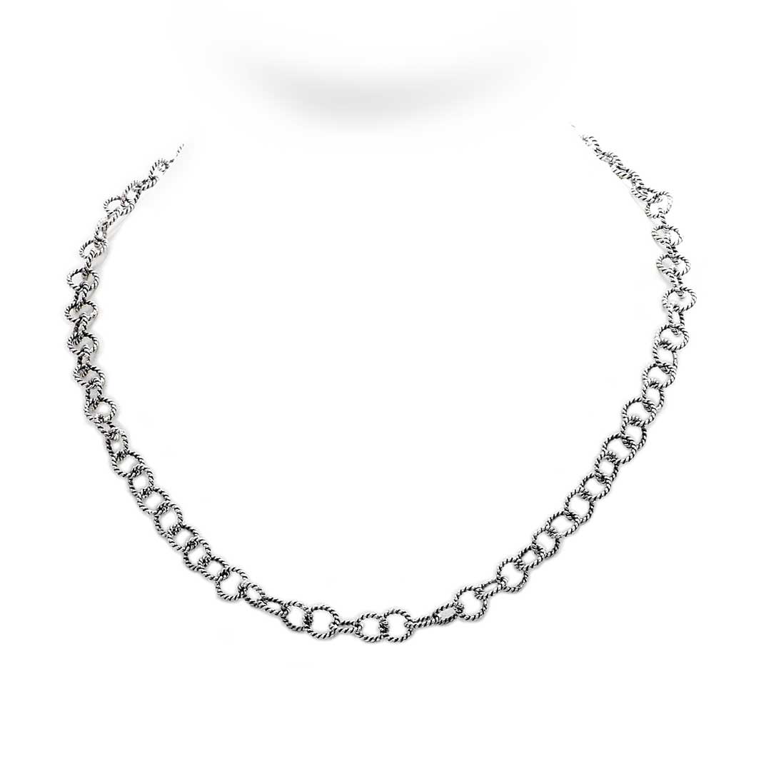 Wholesale Silver Necklace - SN054-7-L