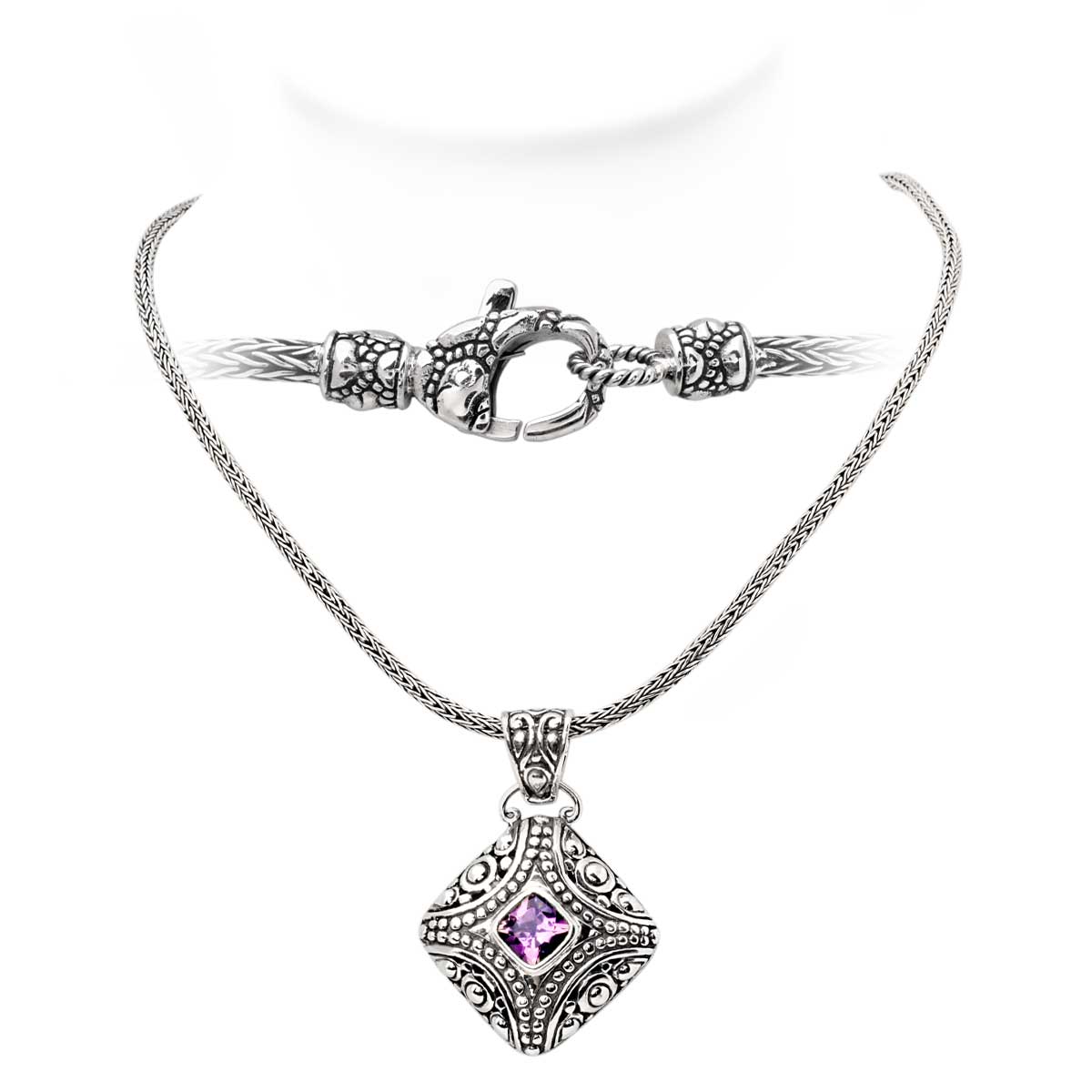 Wholesale Silver Necklace - SN502Am