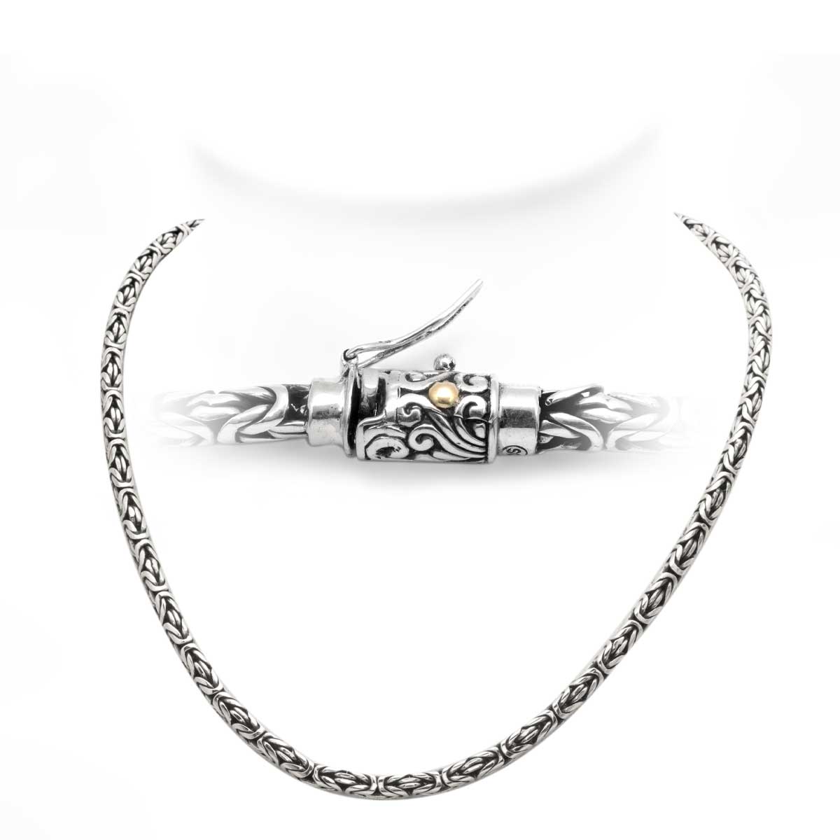 Wholesale Silver Necklace - SNG007-3