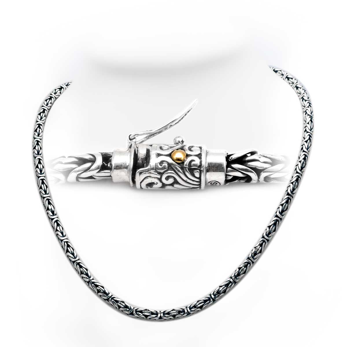 Wholesale Silver Necklace - SNG007-4