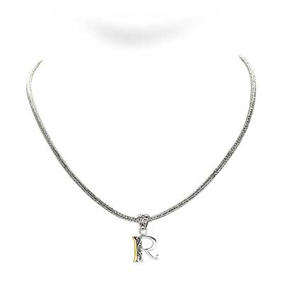 Gold & Silver bracelet, scale dragon chain round 6mm, spring lock with 18K gold hammer motif and white topaz pave stones