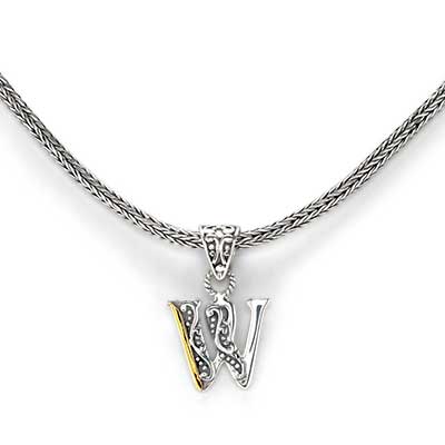 Gold & Silver bracelet, scale dragon chain round 6mm, spring lock with 18K gold hammer motif and white topaz pave stones