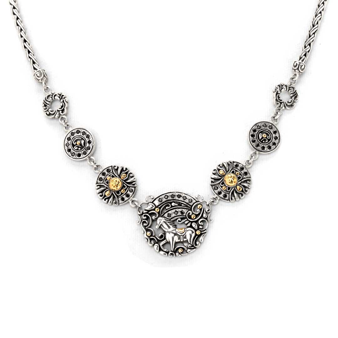 Wholesale Silver Necklace - SNG096-12Bs
