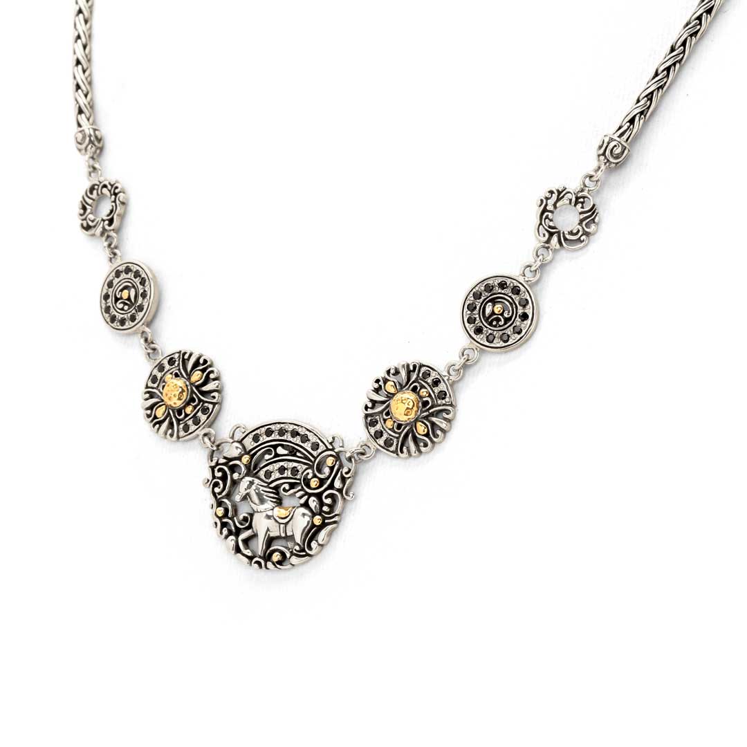 Wholesale Silver Necklace - SNG096-12Bs