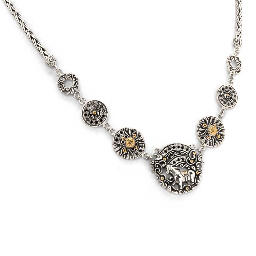 Wholesale Silver Necklace - SNG096-12Bs