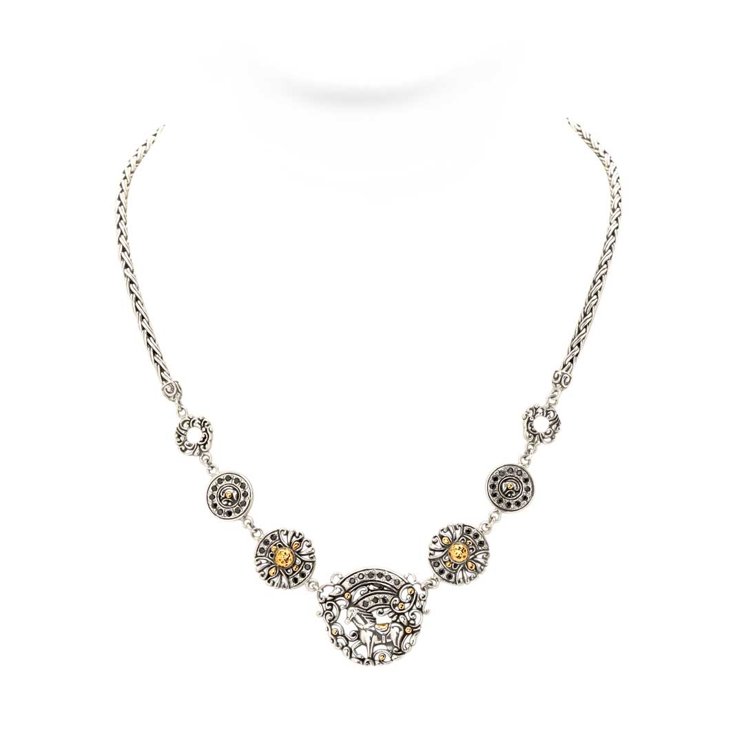 Wholesale Silver Necklace - SNG096-12Bs