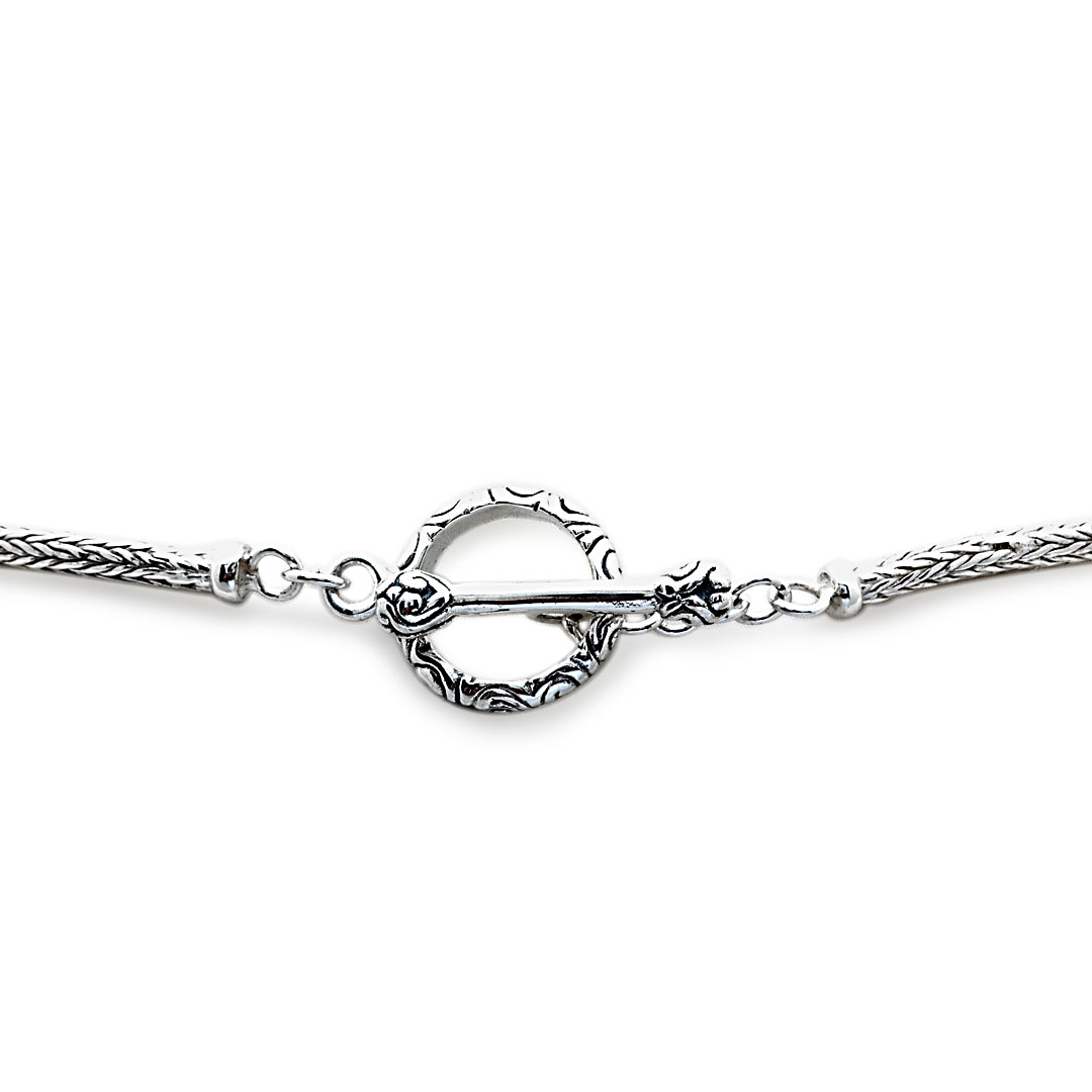 Wholesale Silver Necklace - SNG235BtAm