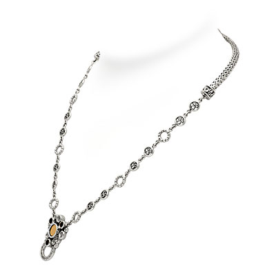 Wholesale Silver Necklace - SNG338-3AmWt