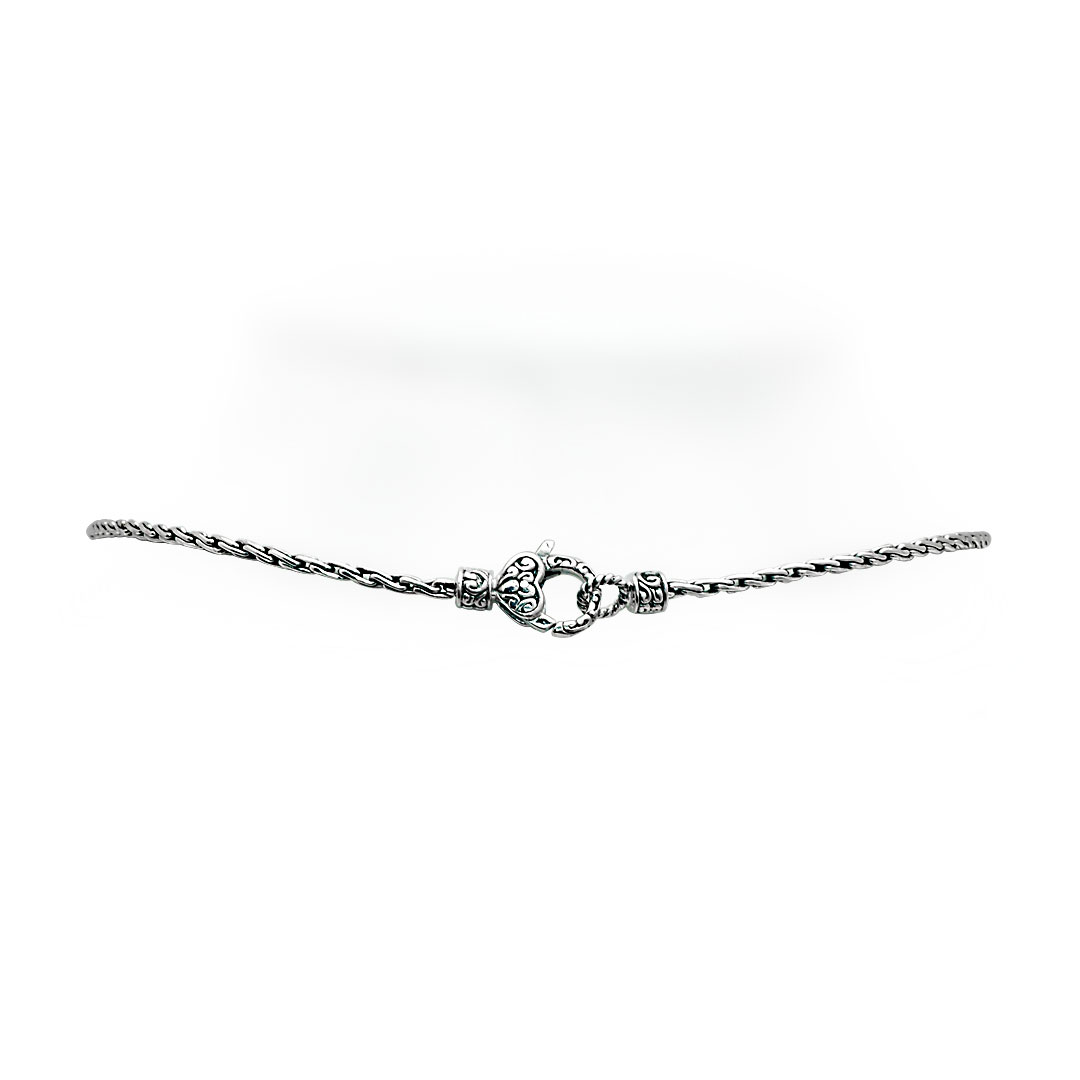 Wholesale Silver Necklace - SNG428-17BtAm