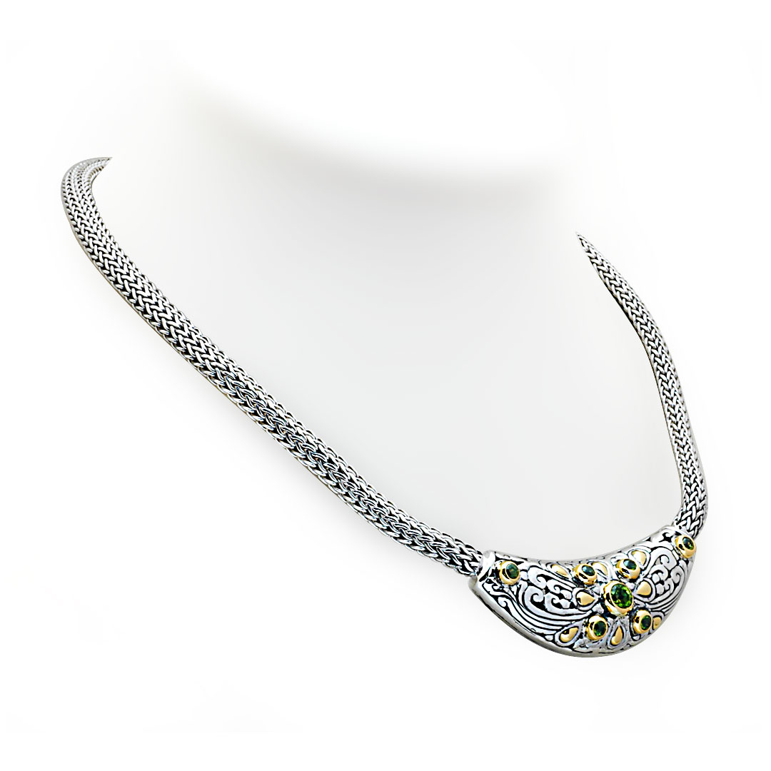 Wholesale Silver Necklace - SNG525Pe