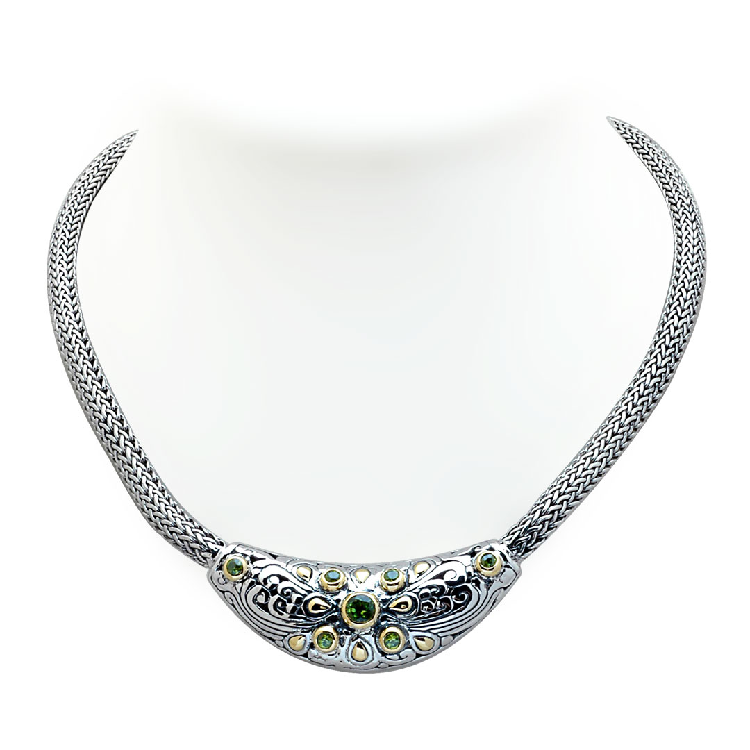 Wholesale Silver Necklace - SNG525Pe