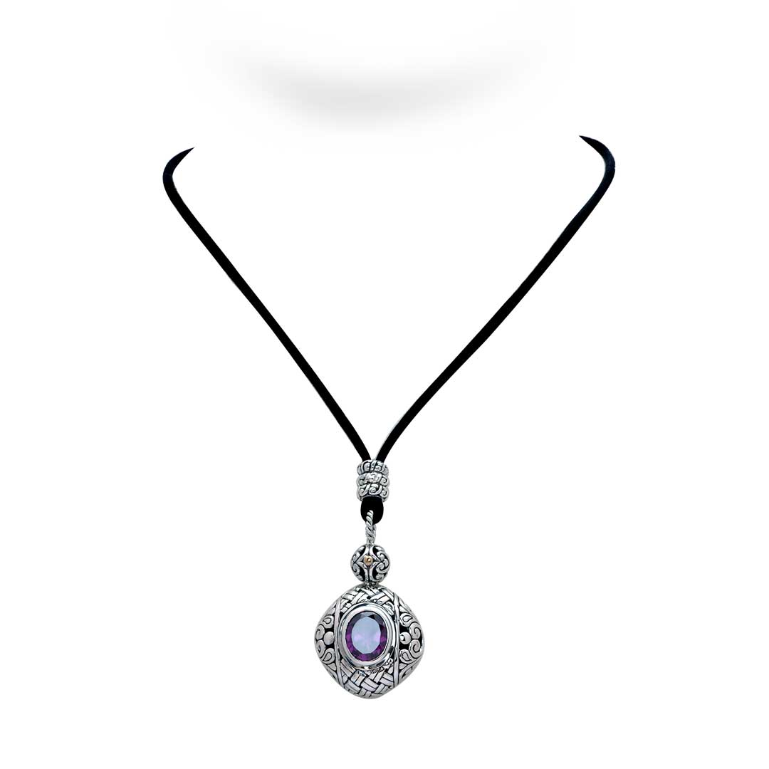 Wholesale Silver Necklace - SNG573Amq