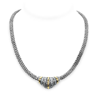 Wholesale Silver Necklace - SNG662-20Wt