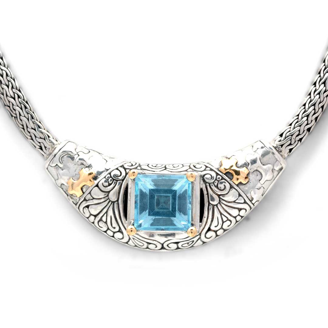 Wholesale Silver Necklace - SNG674Bt