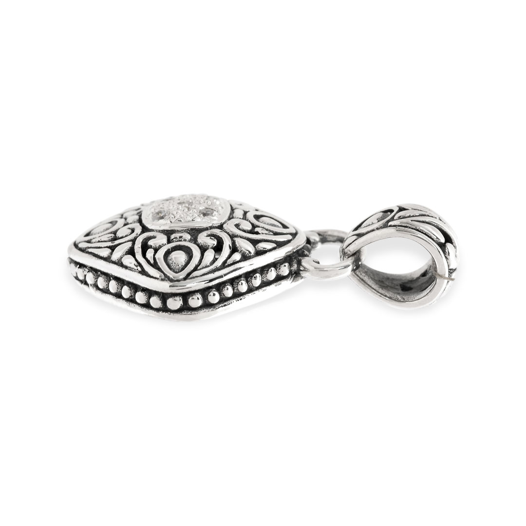 Wholesale Silver Pendant - SP250-3Cz