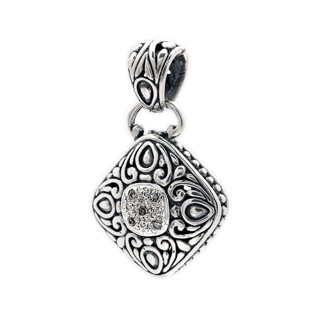 Wholesale Silver Pendant - SP250-3Cz