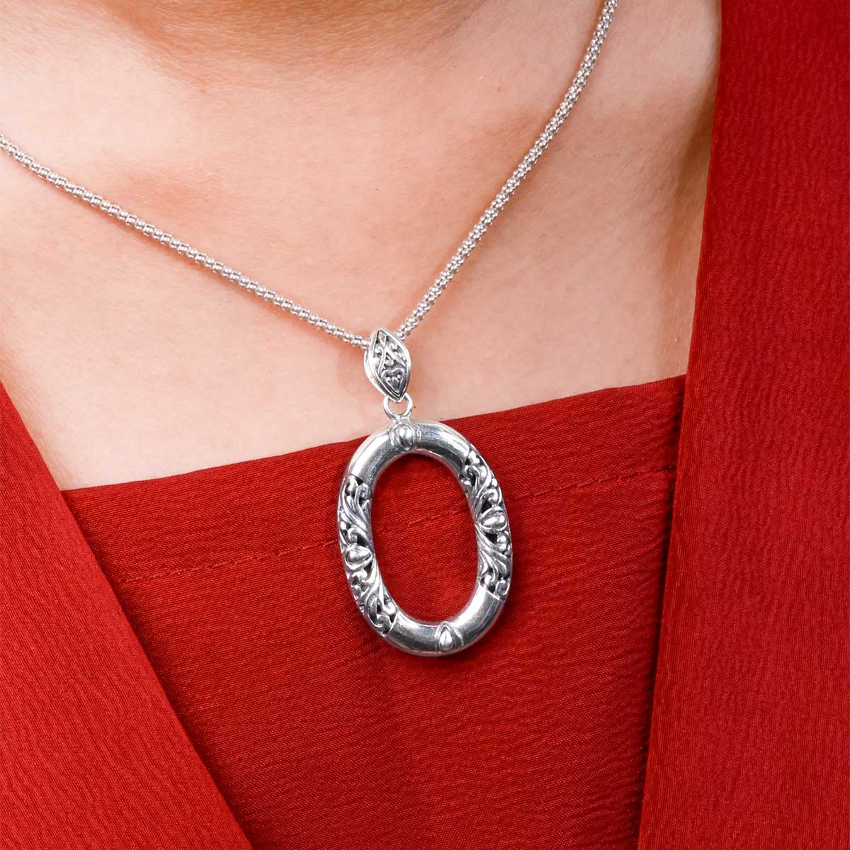 Wholesale Silver Pendant - SP422-3