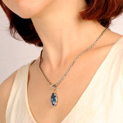 Jewelry Silver Wholesale - SB182A-35-Bt